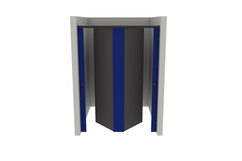 Double Enclosed - Centre Hung Doors - CGL