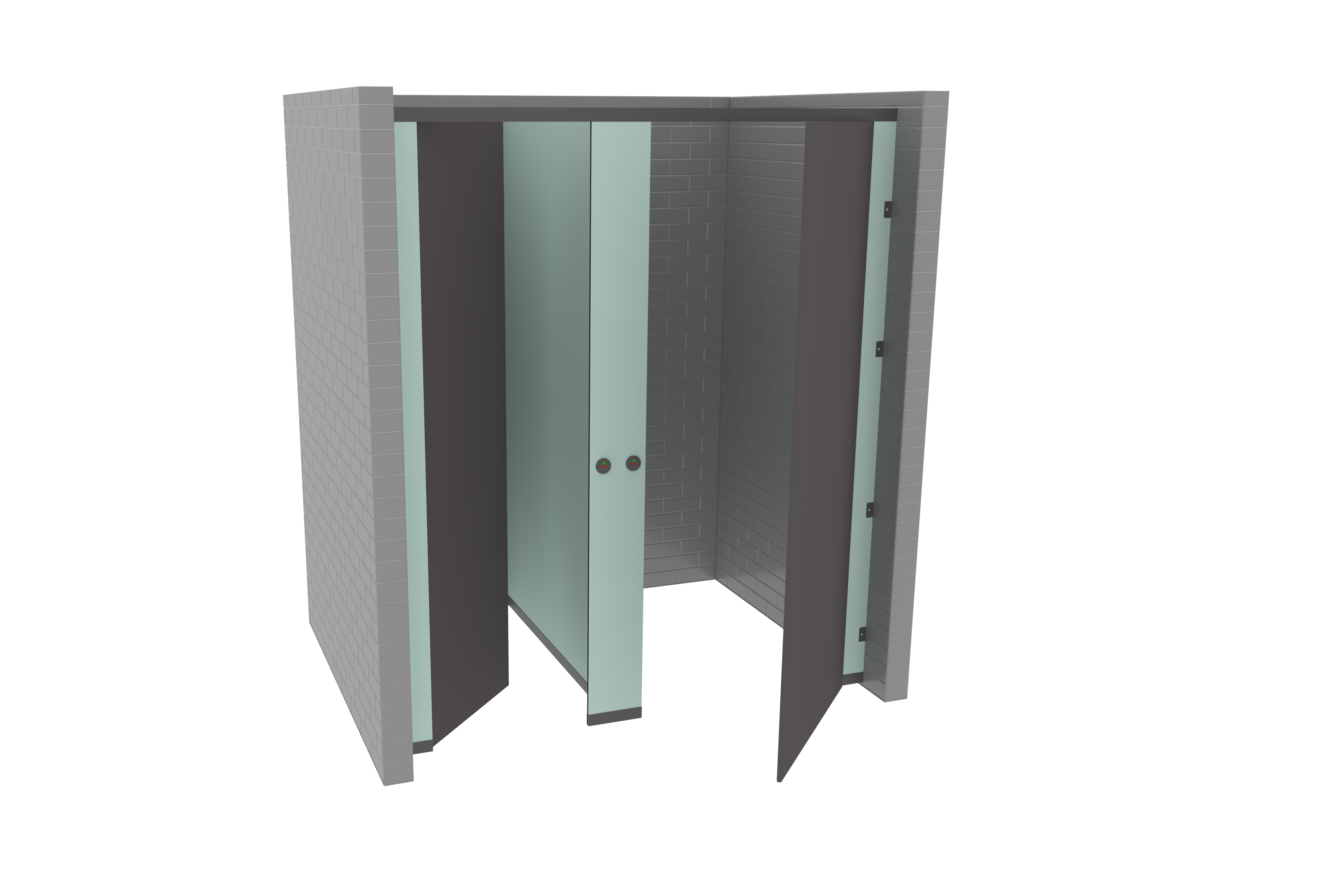 Double Enclosed - Right Hand Disabled