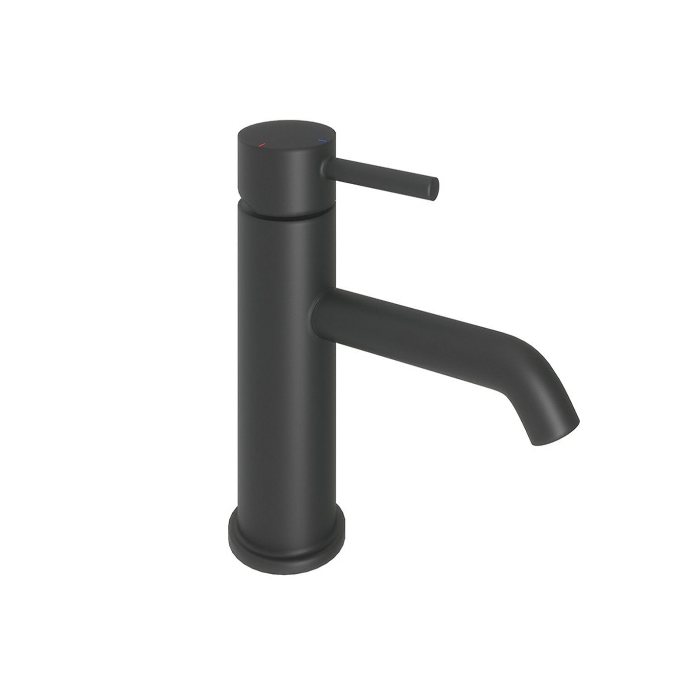 Oria Mono Basin Mixer Tap, Matt Black